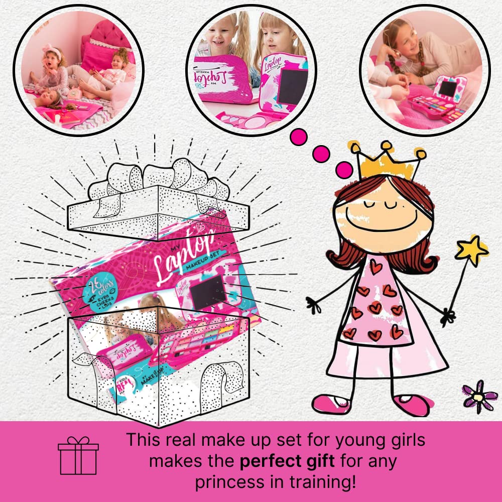Kids Makeup Kit with Mirror and Palette G237