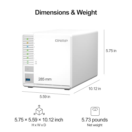 4 Bay Desktop NAS with Intel Celeron Quad-core Processor and Dual 2.5GbE F683073