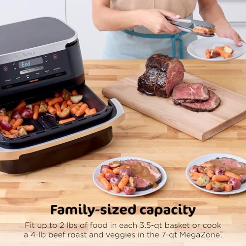 10QT 6-in-1 DualZone Air Fryer with 2 Independent Baskets X511450