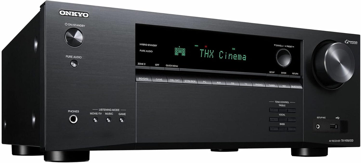 7.2 Channel Network AV Receiver with HDMI Cable D81374