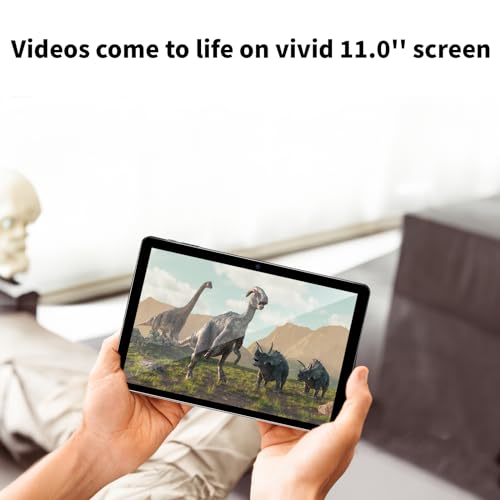11 inch Android 14 Tablet with Face Unlock, Octa-Core CPU, 12GB RAM, 128GB Storage Z164067