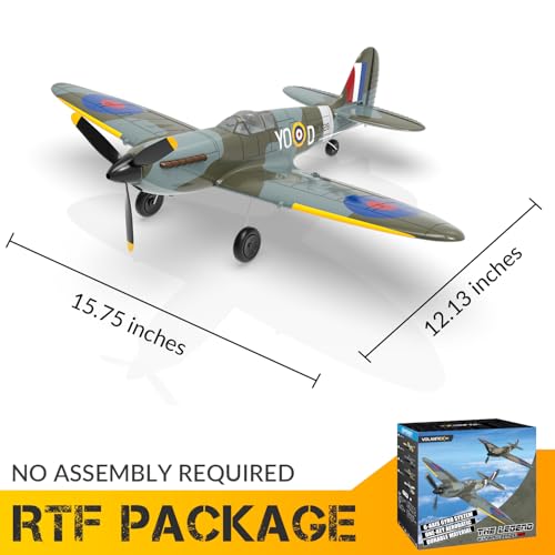 RC Plane 3 Channel Remote Control Airplane Fighter Toy, 2.4GHz 6-axis Gyro, Easy to Fly for Adults Kids Beginners Q215470