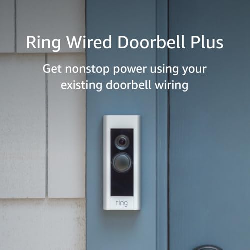 Wired Doorbell with Security Features and Sleek Design S499514