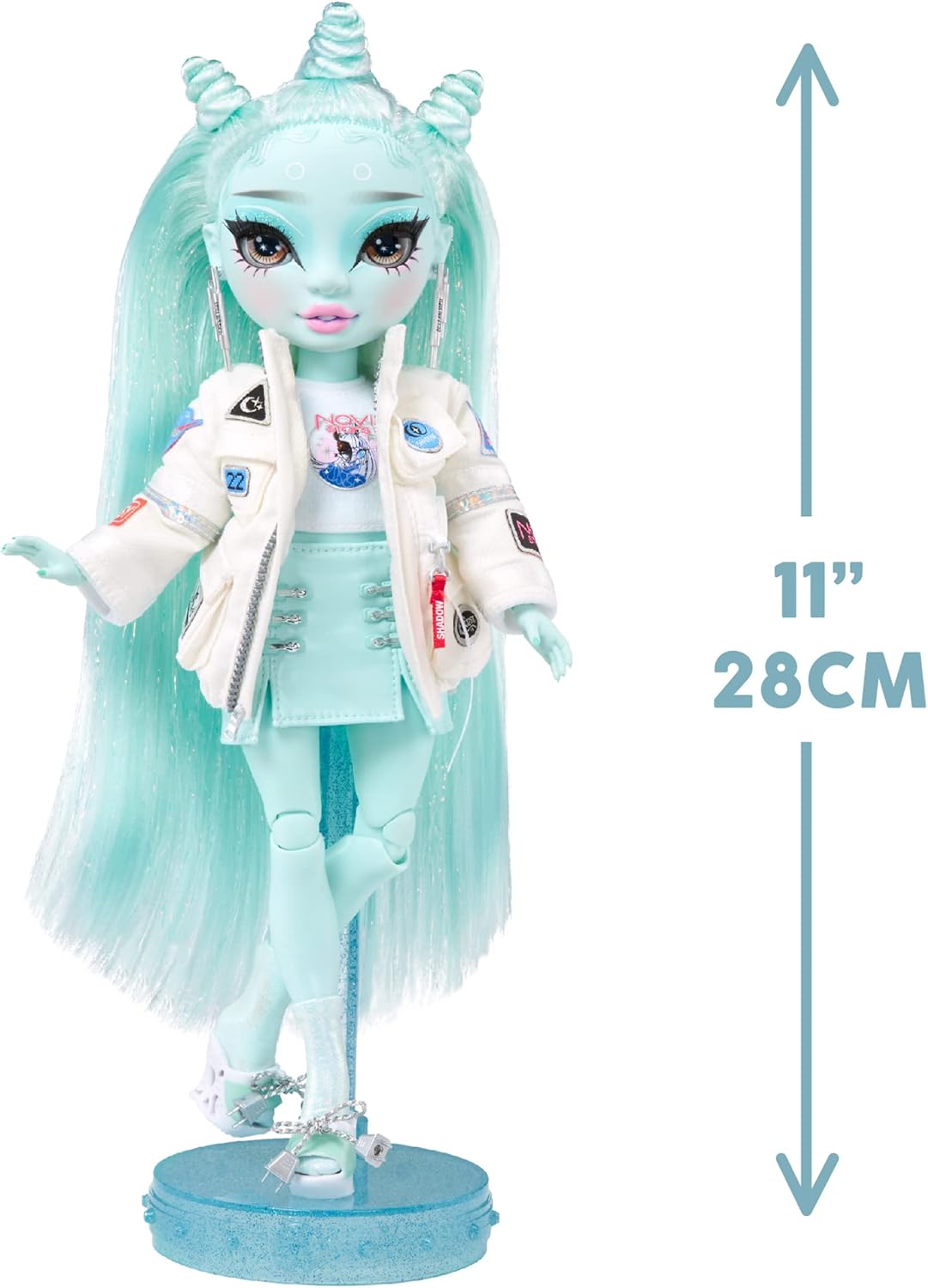 Light Green Fashion Doll with Colorful Accessories for Kids X761