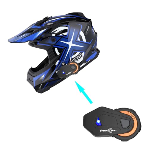 Adult Motocross Helmet Full Face Racing Style Matt Black U258
