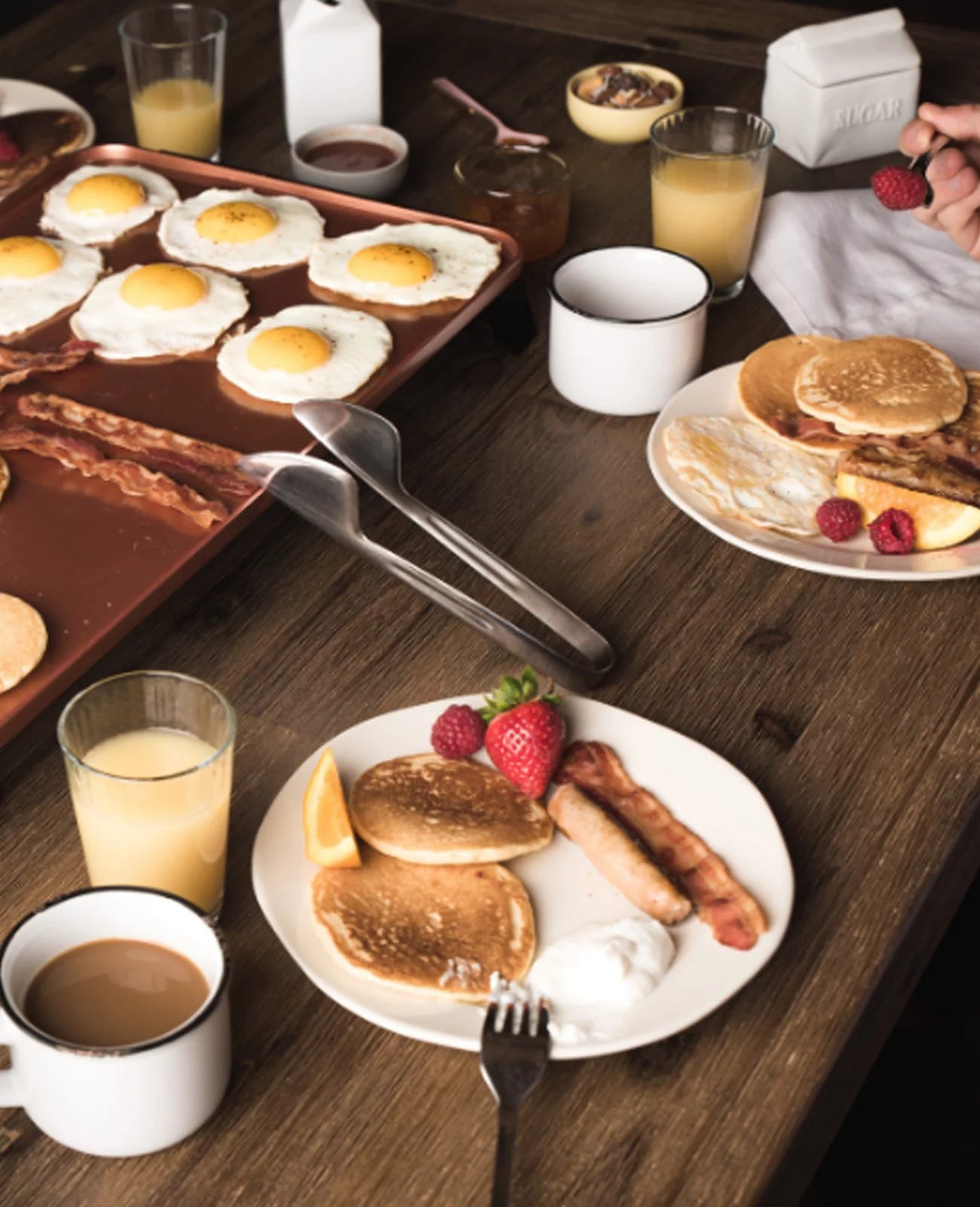 Nonstick Electric Griddle for 6 Eggs and Pancakes S797