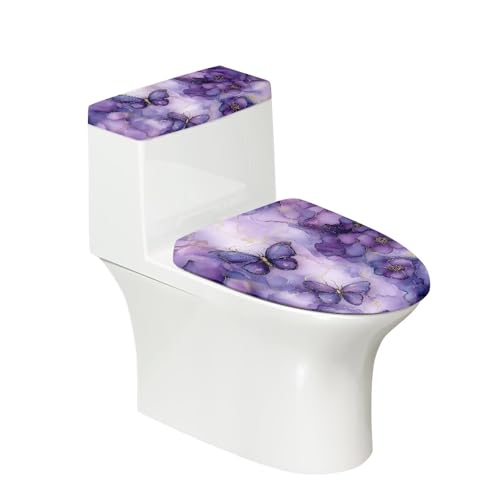Christmas Toilet Lid and Tank Cover Set for Bathroom Decor Q334993