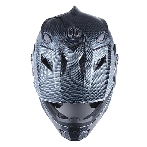 Adult Motocross Helmet Full Face Racing Style Matt Black U258