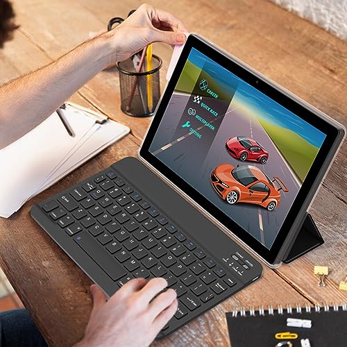 10 Inch Android Tablet with Keyboard Case Mouse Stylus S54567