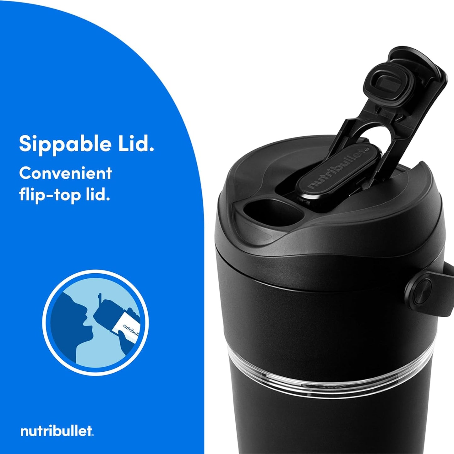 Portable Blender with Tritan Cup, Black W666