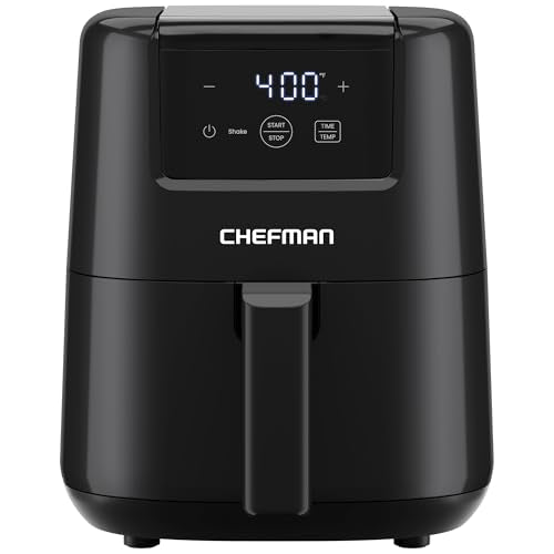 2 Qt Mini Air Fryer with Digital Timer and Nonstick Basket D4952