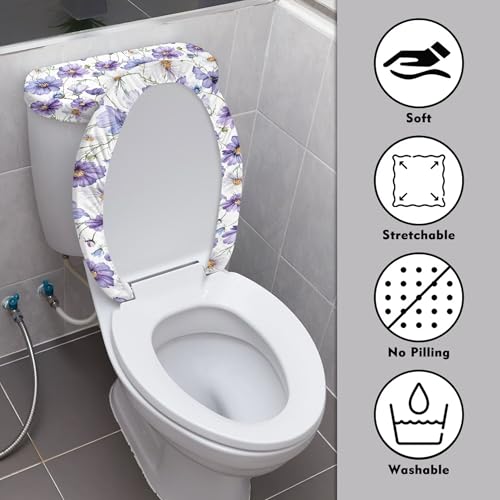 Christmas Toilet Lid and Tank Cover Set for Bathroom Decor Q334993