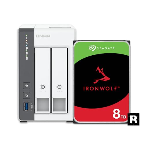 2-Bay 2.5GbE Desktop NAS with ARM Quad-Core CPU and 4GB RAM H7951