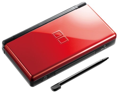 Nintendo DS Lite Crimson / Black (Renewed) B3995