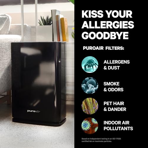 HEPA Air Purifier for Home Large Rooms, Quiet Air Filter for Bedroom A433