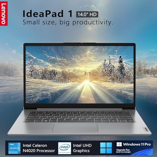 14" HD Business Laptop, Intel Celeron, 4GB RAM, 192GB Storage, Windows 11 Pro H395699
