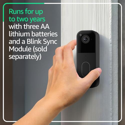 Video Doorbell with HD View, Two-Year Battery, and Sync Module Y886