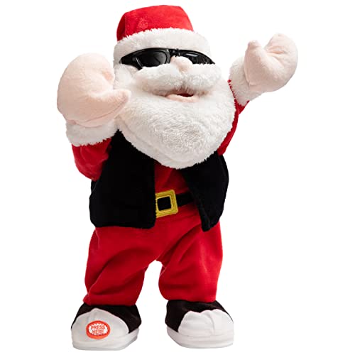 Animated Christmas Snowman Plush with LED Lights Musical Toy K182254
