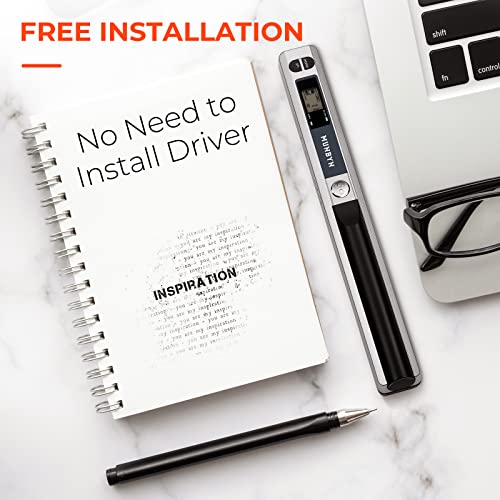 Portable Scanner for A4 Documents Photos, 900 DPI, Flat Scanning with 16G SD Card M143995