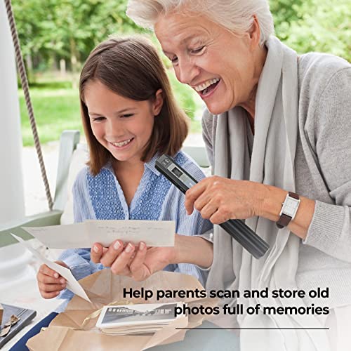 Portable Scanner for A4 Documents Photos, 900 DPI, Flat Scanning with 16G SD Card M143995