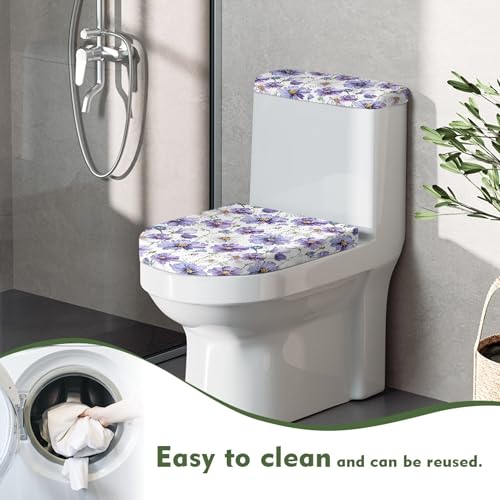 Christmas Toilet Lid and Tank Cover Set for Bathroom Decor Q334993