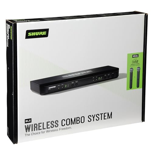 Wireless Microphone System with Dual Handheld Mics T644