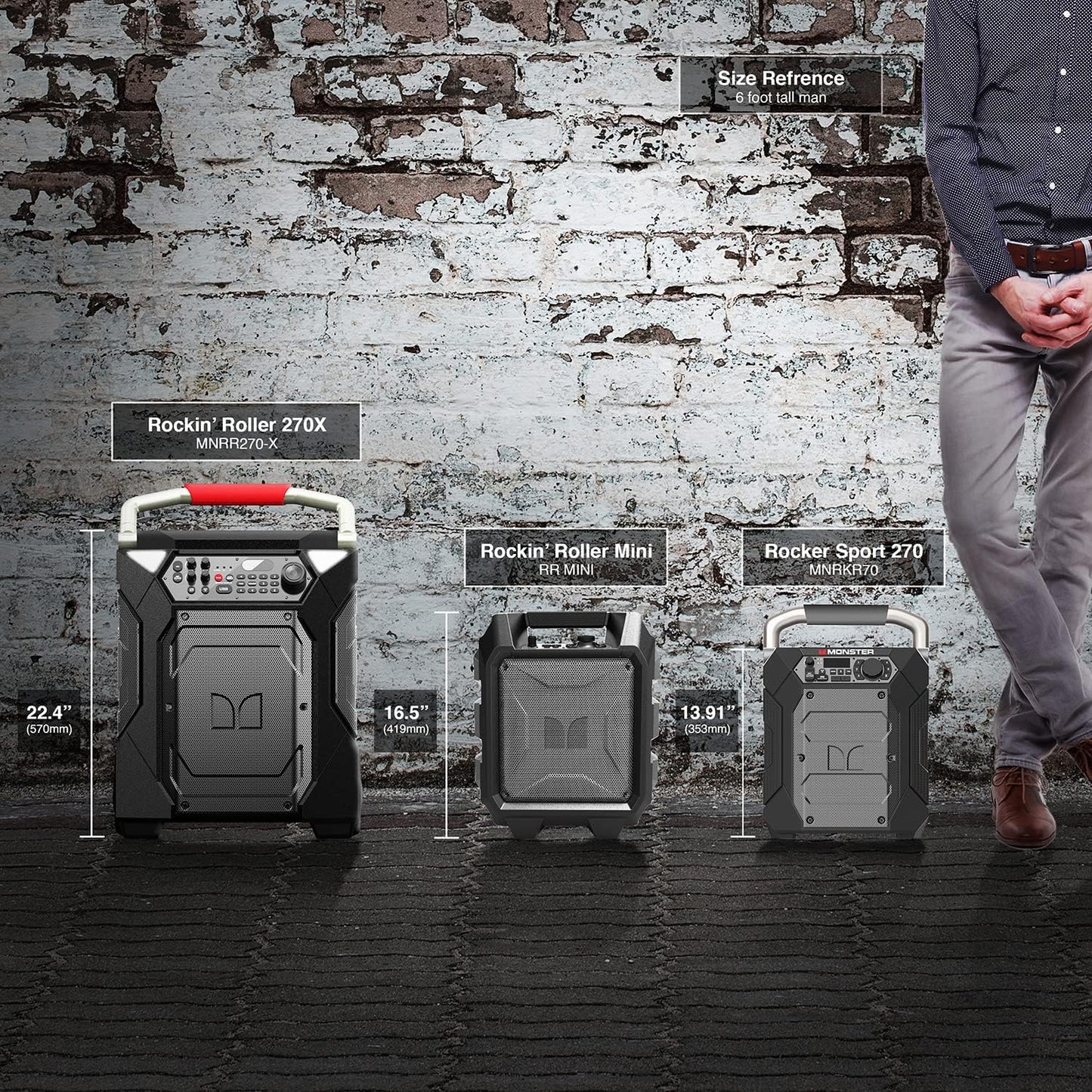 Portable Wireless Speaker, 200W, 100-Hour Playtime, IPX4 Water Resistant V1051