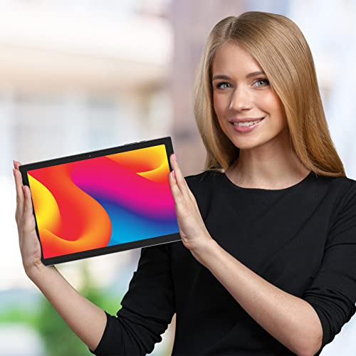 Tablet 10.1 inch Android 14 with Keyboard Case, Mouse, Stylus, 8GB+64GB, HD Touch Screen, Dual Camera, Wi-Fi, Blue W566112