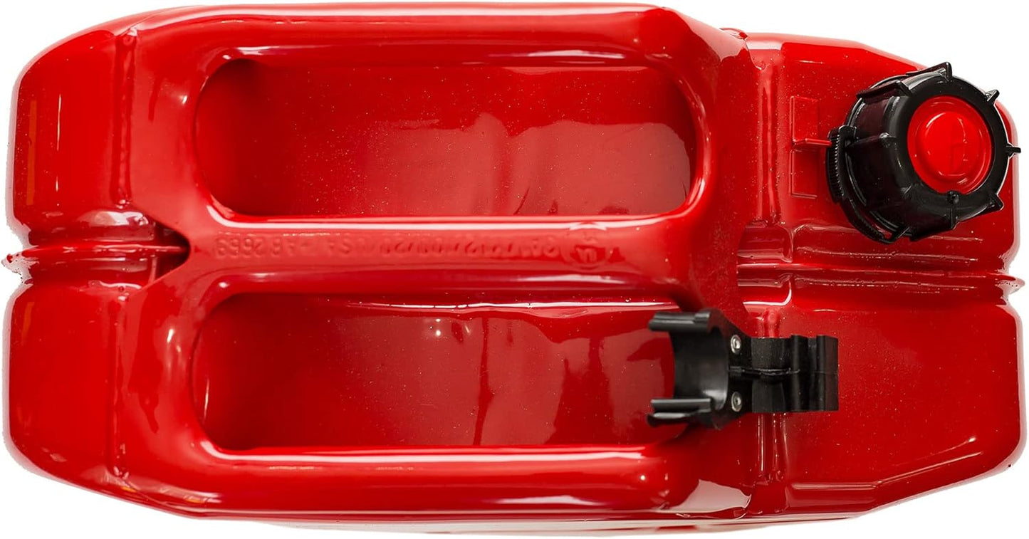 5-Gal Metal Gas Can with Spout (4 Pack) E91121