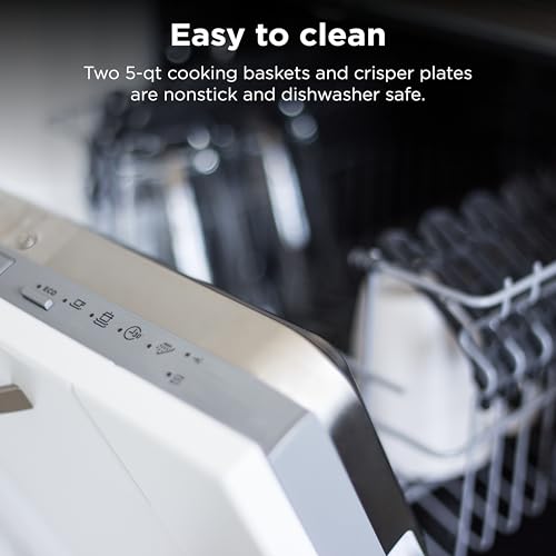 10QT 6-in-1 DualZone Air Fryer with 2 Independent Baskets X511450