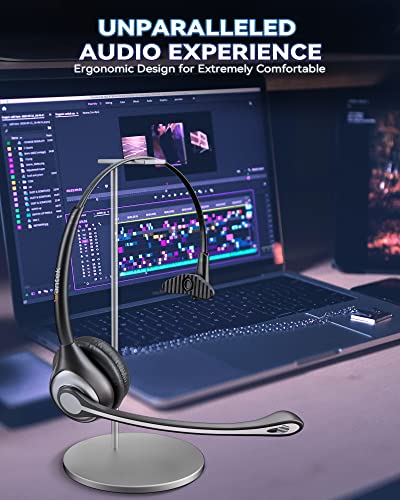 Corded Telephone Headset with Noise Canceling Mic and Quick Disconnect Q26088