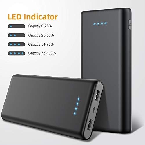 Portable Charger 26800mAh, Dual USB High-Speed External Battery Pack F157667