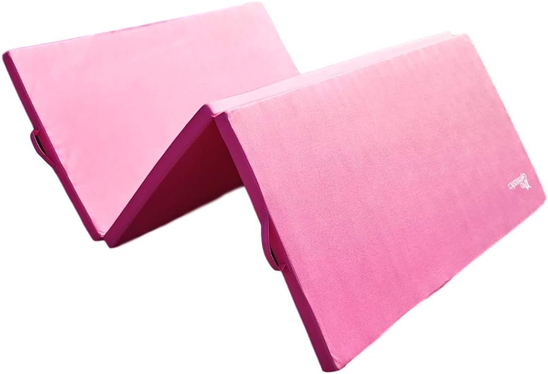 6'x4'x2 Extra Thick Folding Gymnastics Mat (Pink) H65599