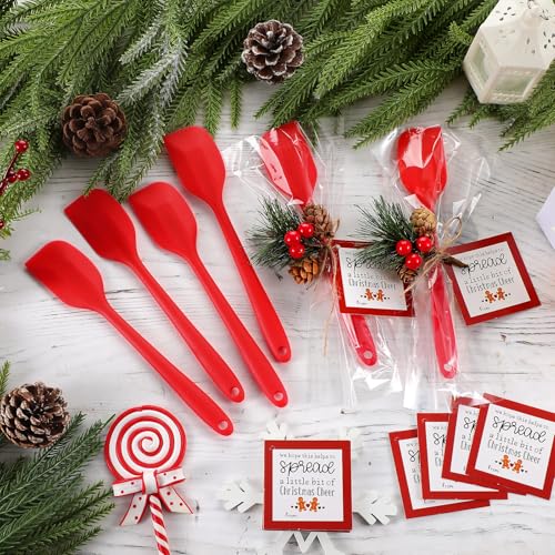 Christmas Silicone Spatula Set with Pine Branch Gift Bags B85215