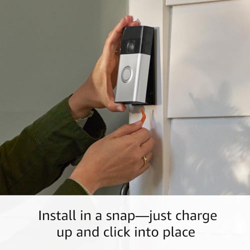 Battery Doorbell with Head-to-Toe Video, Two-Way Talk, Motion Detection X789999
