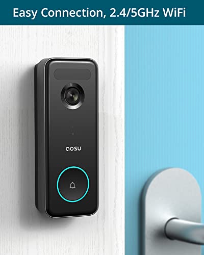 Wireless Video Doorbell with HD Camera and WiFi Connectivity D772342