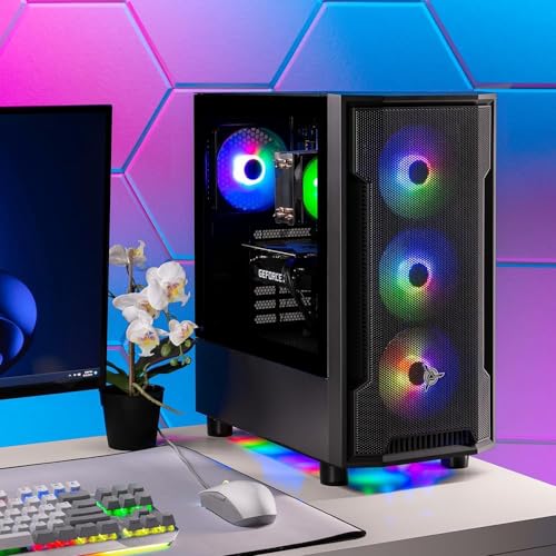 Gaming PC, Intel i7 12700F, RTX 4060, 1TB NVMe, 16GB DDR4 RAM, Windows 11 U108547