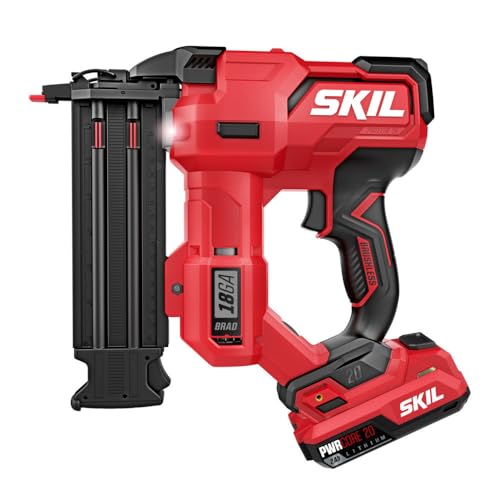 18V 18Ga Cordless Brad Nailer Kit with Battery and Charger C3295