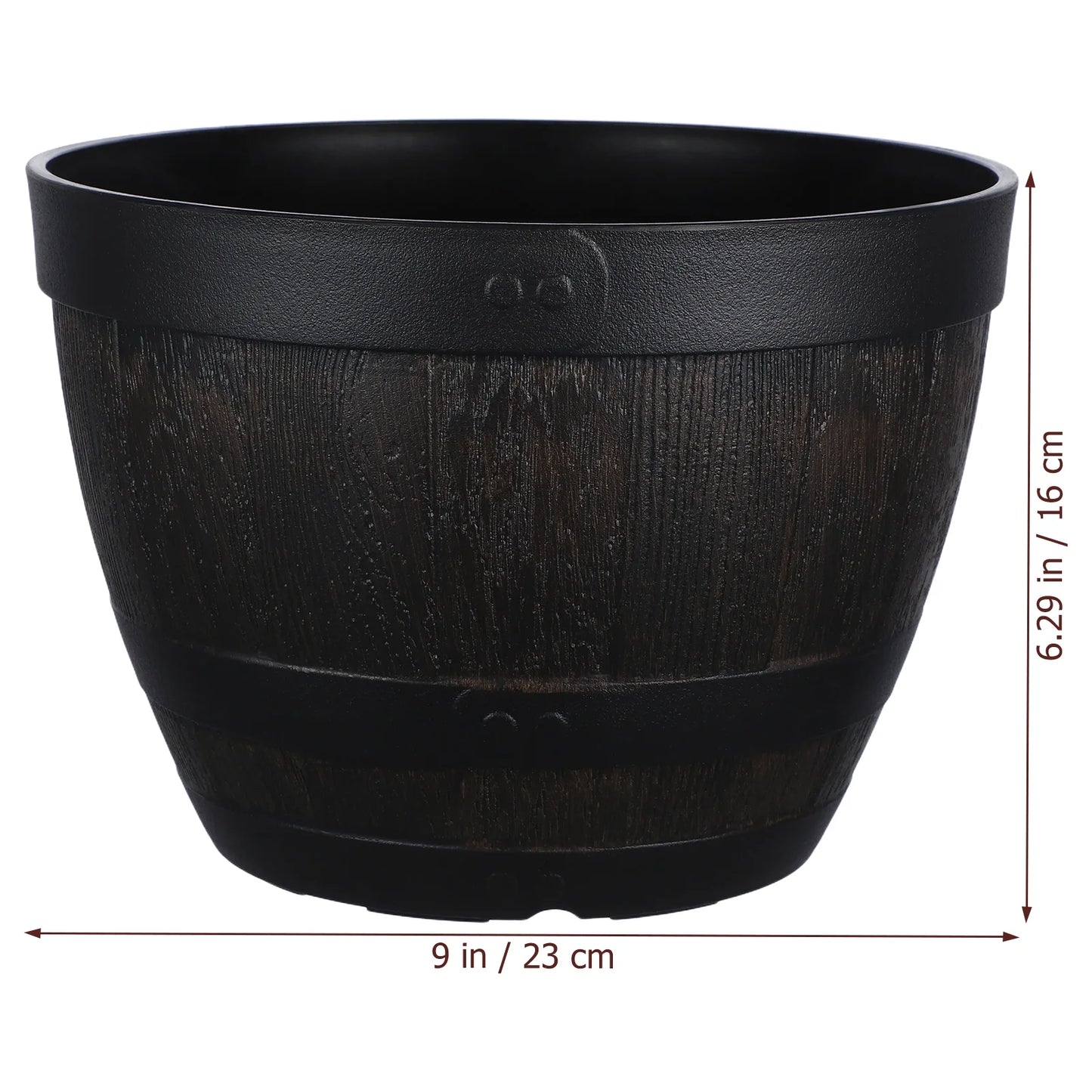 Large Plant Pots Indoor Flowerpot 23x23x16 cm Q3085