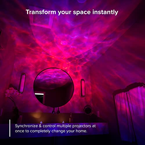 Galaxy Star Projector with LED Nebula Lighting and WiFi App E373277