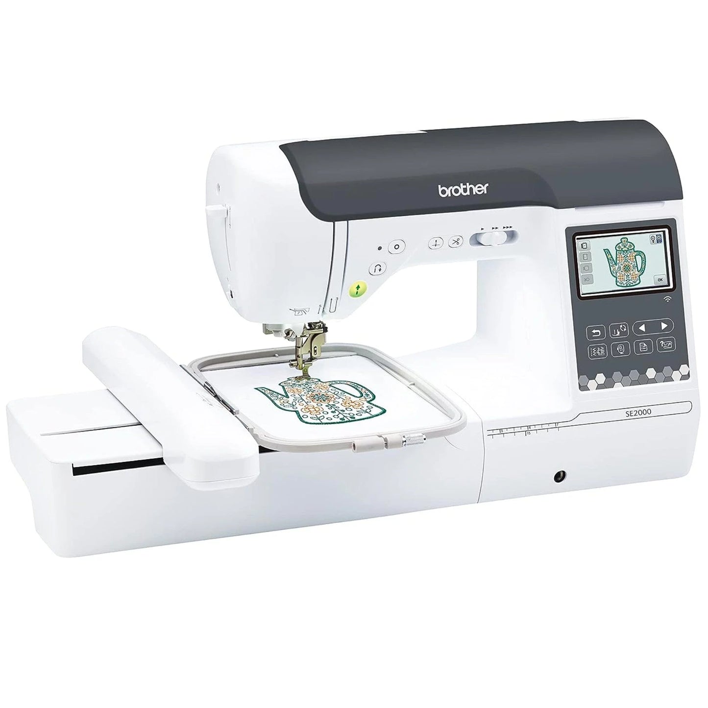 Sewing and Embroidery Machine with Deluxe Bundle V68981