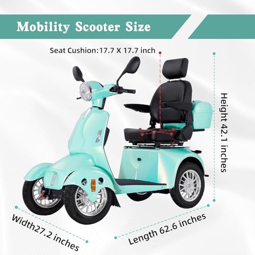 800W Heavy Duty Mobility Scooter for Adults, All Terrain with Seat I50789