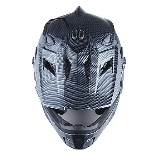Adult Motocross Helmet Full Face Racing Style Matt Black U258