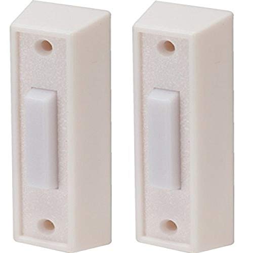 Wired Doorbell Chime Kit with Transformer and Lighted Push Button, White F530919