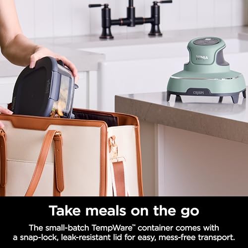 Air Fryer with Glass Containers, 4 QT & 6 Cup, Dishwasher Safe Y888