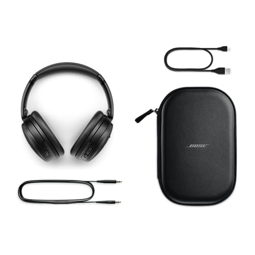 Wireless Over Ear Noise Cancelling Headphones with Mic, 24 Hour Battery V905