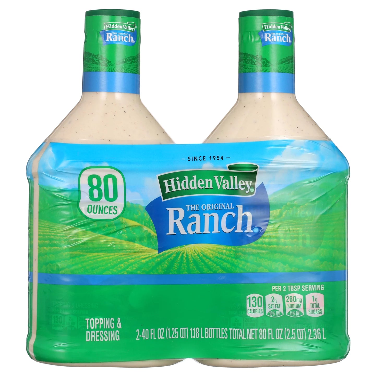 Ranch Dressing, 40 fl oz, 2 Count R915525