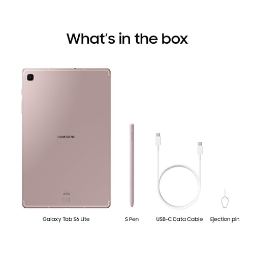 10.4" 64GB WiFi Android Tablet with S Pen, Chiffon Pink H6135