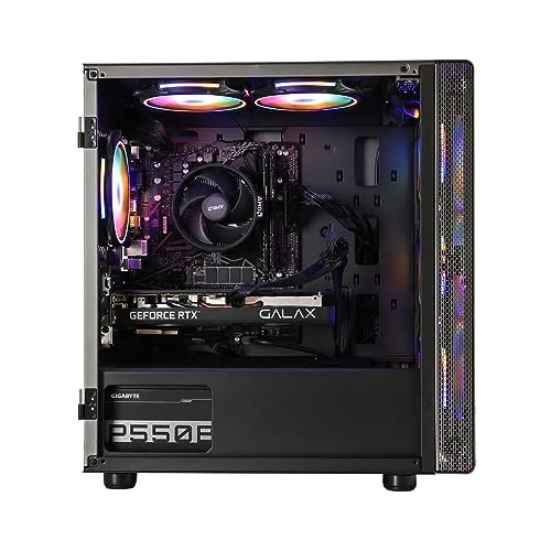 Gaming PC Desktop, AMD Ryzen 5 5600, RTX 4060, 16GB DDR4, 1TB SSD, Windows 11 Pro C560485