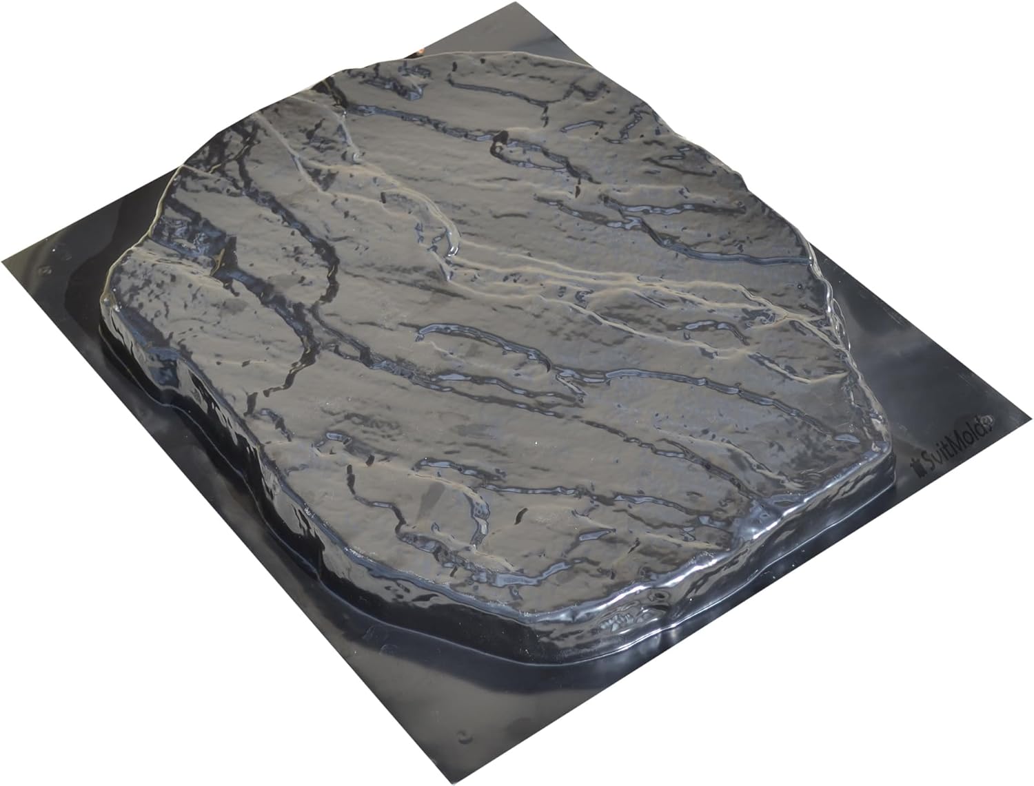 SvitMolds Concrete Mold DIY Big Stepping Stone Flagstone Durable Mold for Concrete, Concrete Mold, Cement Mold, Paver Mold, Garden Decor Mold, Pavers for Garden Walkway, Concrete Walkway S71